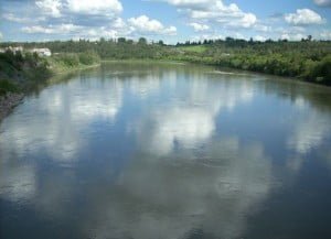 The North Saskatchewan River