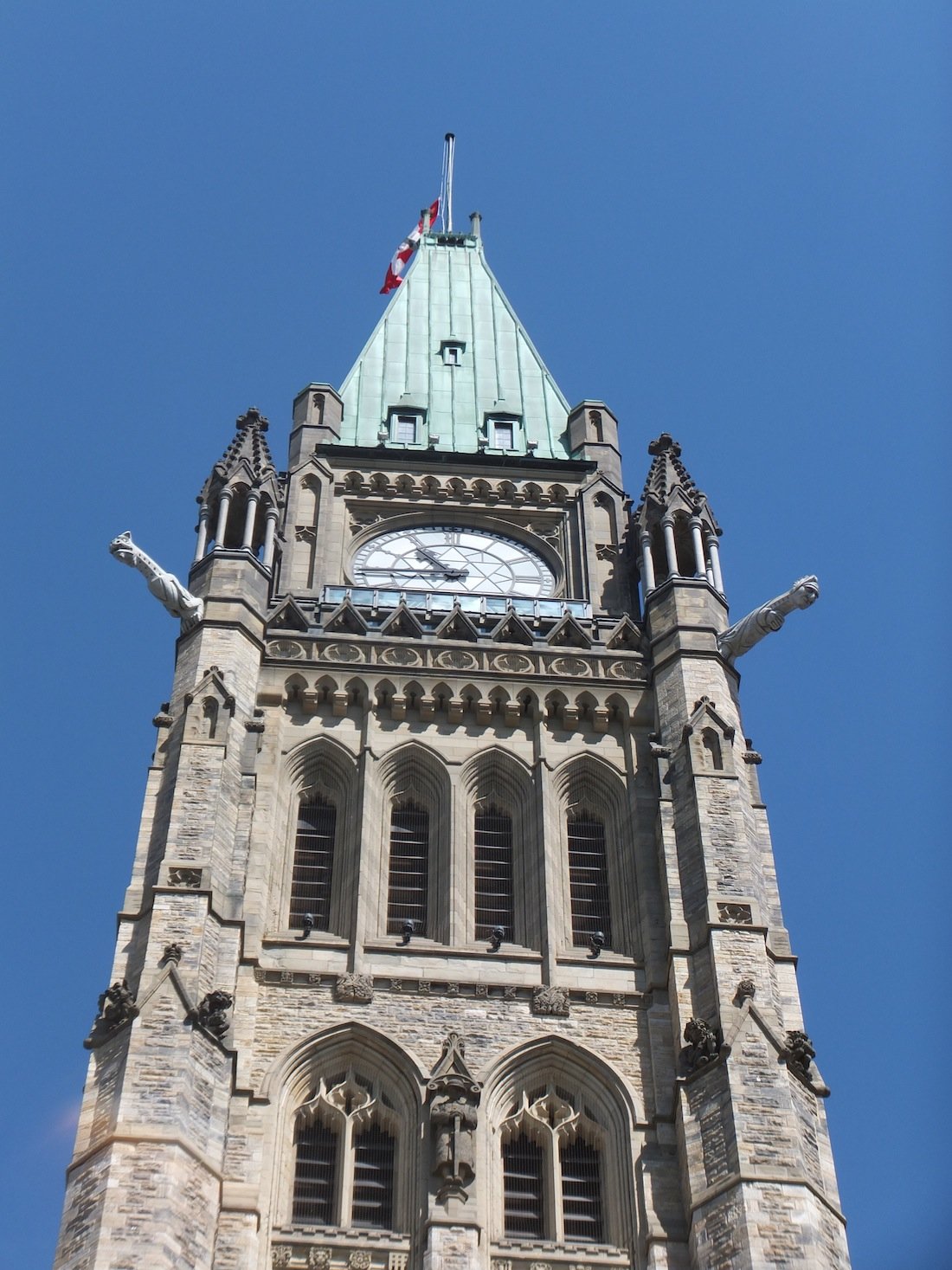 The Peace Tower, in Ottawa