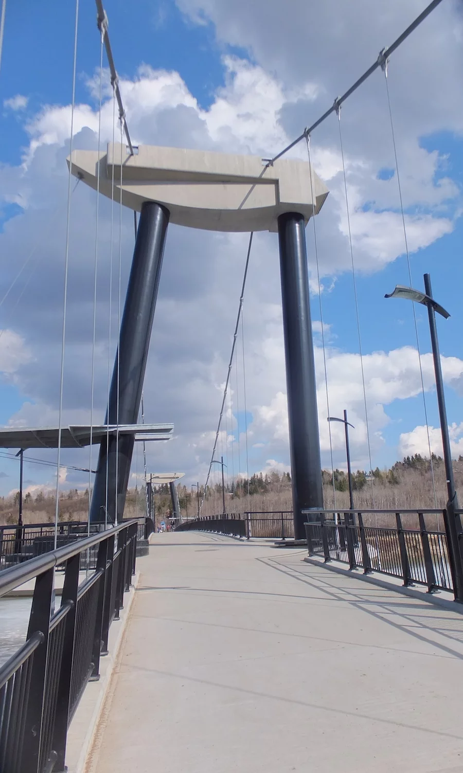 Footbridge up close