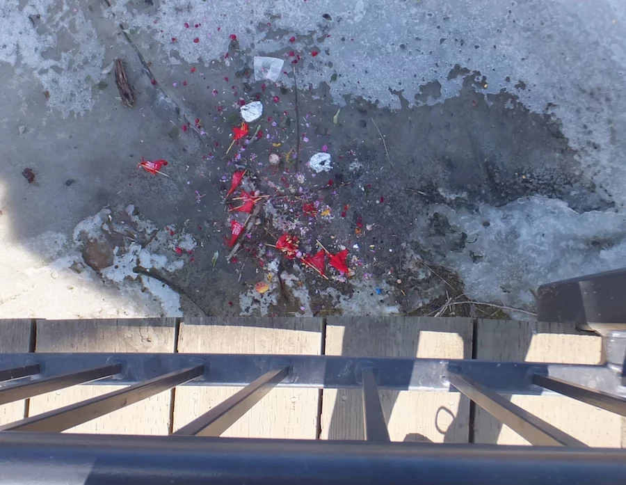 Some sort of flag-based accident happened here...