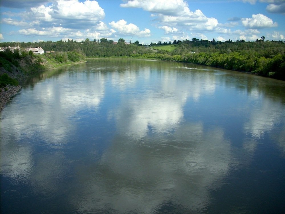 View from a bridge
